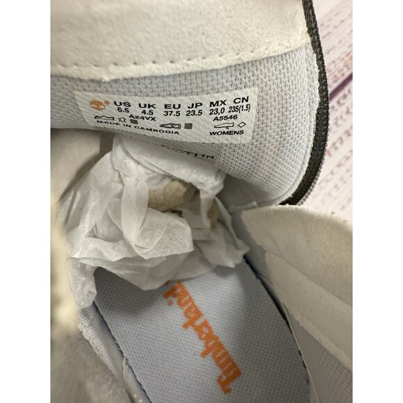 Timberland Atlanta Green Chelsea Grey Full Grain Boot Women's Size 6.5 Leather - Picture 5 of 8